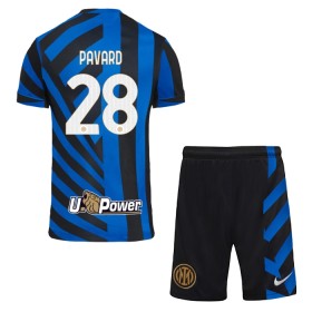 Inter Milán Pavard 28 Domácí 2024-25 - Dětské Fotbalové Dresy (S/S)
